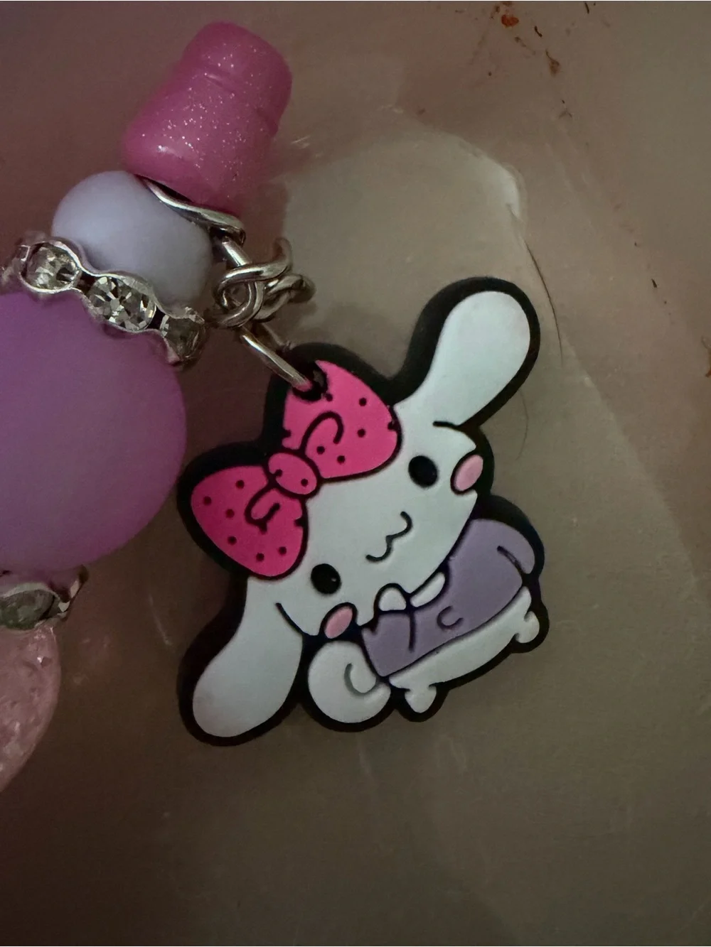 Custom My Melody Beaded Pen